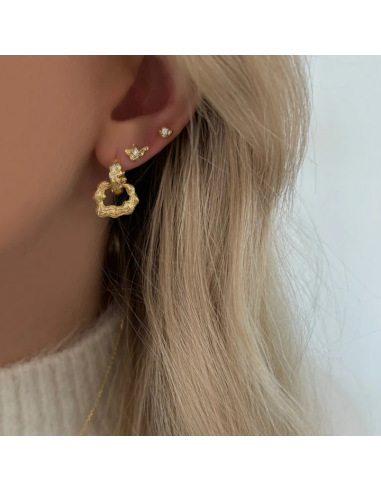 Nava Copenhagen | Adena Petite Studs - Forgyldt