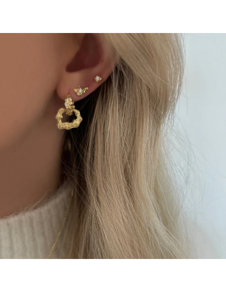 Nava Copenhagen | Adena Petite Studs - Forgyldt Nava Copenhagen | Adena Petite Studs - Forgyldt