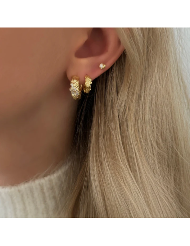 Nava Copenhagen | Adena Petite Studs - Forgyldt