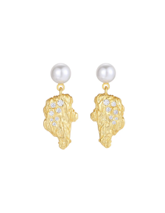 Nava Copenhagen | Gaia Earrings - Forgyldt