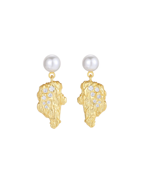 Nava Copenhagen | Gaia Earrings - Forgyldt Nava Copenhagen | Gaia Earrings - Forgyldt