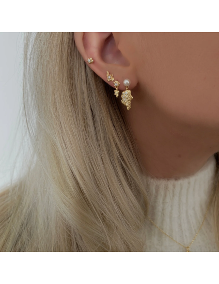 Nava Copenhagen | Gaia Earrings - Forgyldt Nava Copenhagen | Gaia Earrings - Forgyldt