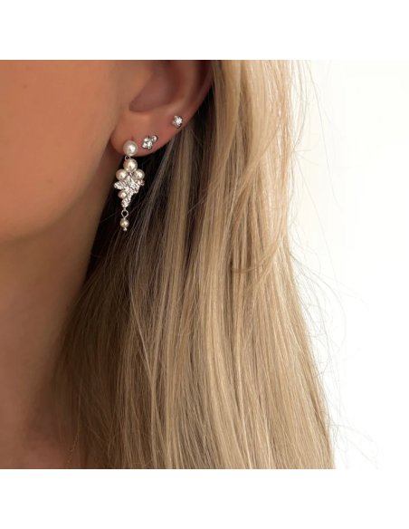 Nava Copenhagen | Azure Petite Studs - Sølv Nava Copenhagen | Azure Petite Studs - Sølv