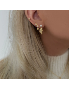 NAVA COPENHAGEN | Enya Earrings - Forgyldt 2