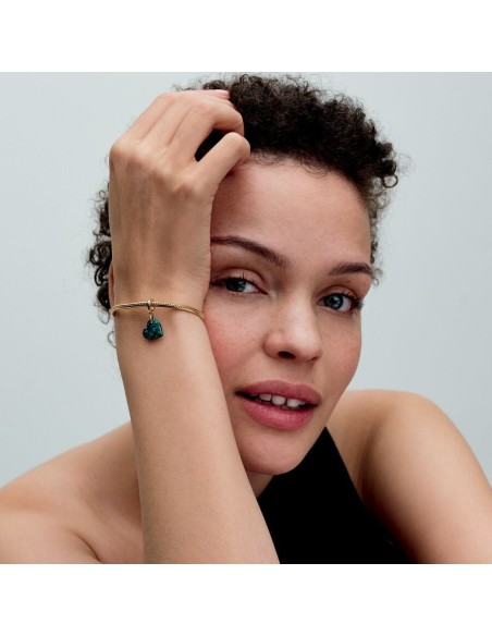 Pandora Opaliserende Grønt Hjertecharm med Vedhæng | Smuk Opaliserende Glans Pandora Opaliserende Grønt Hjertecharm med Vedhæng | Smuk Opaliserende Glans