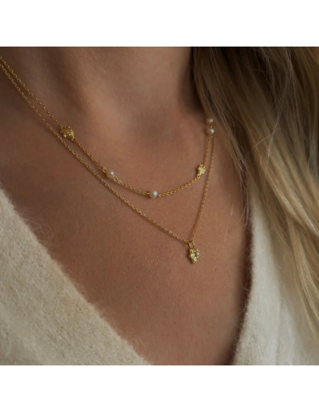 Nava Copenhagen | Terra Necklace - Forgyldt