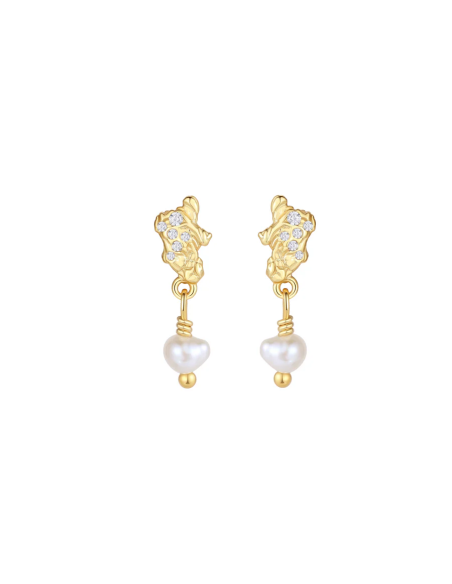 Nava Copenhagen | Ainoa Earrings - Forgyldt
