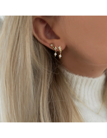 Nava Copenhagen | Ainoa Earrings - Forgyldt