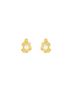 Nava Copenhagen | Eos Petite Studs - Forgyldt