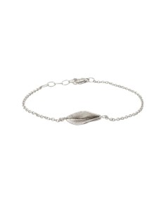 HEIRING | GRASS ARMBÅND MINI RHODINERET