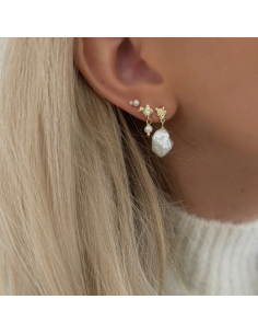 Nava Copenhagen | Nimue Earrings - Forgyldt 2