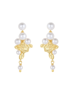 Nava Copenhagen | Naida Earrings - Forgyldt
