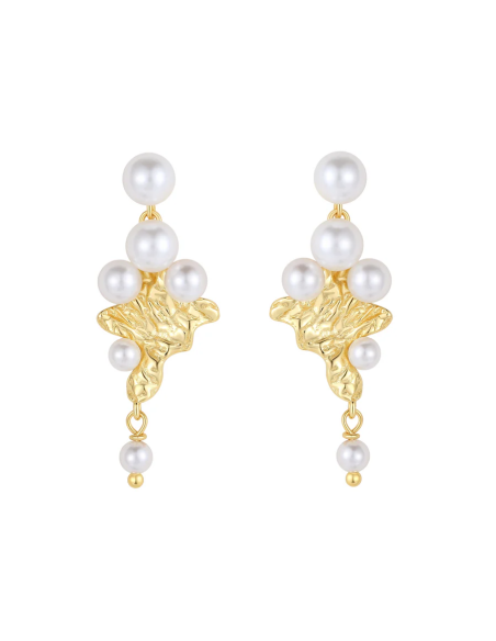 Nava Copenhagen | Naida Earrings - Forgyldt