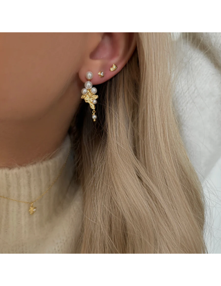 Nava Copenhagen | Naida Earrings - Forgyldt