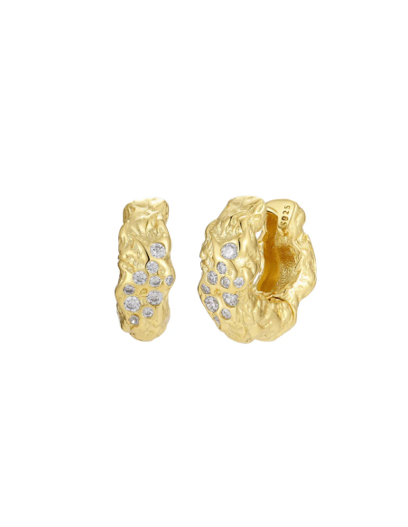 Nava Copenhagen | Tellus Earrings - Forgyldt