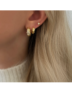Nava Copenhagen | Tellus Earrings - Forgyldt 2