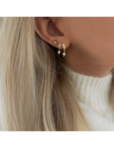 Nava Copenhagen | Avani Earrings - Forgyldt