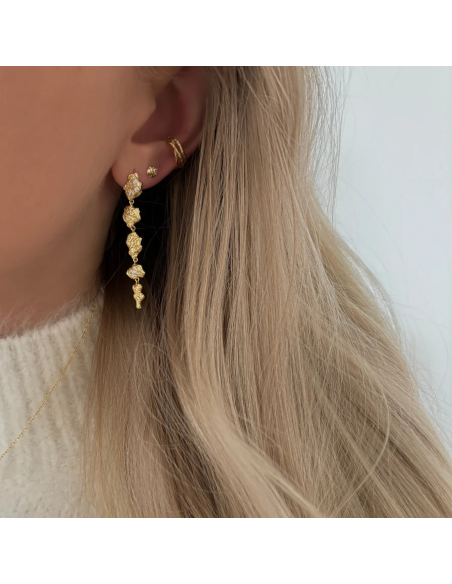 Nava Copenhagen | Azar Earrings - Forgyldt