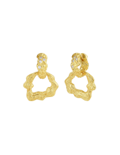 Nava Copenhagen | Nephele Earrings - Forgyldt