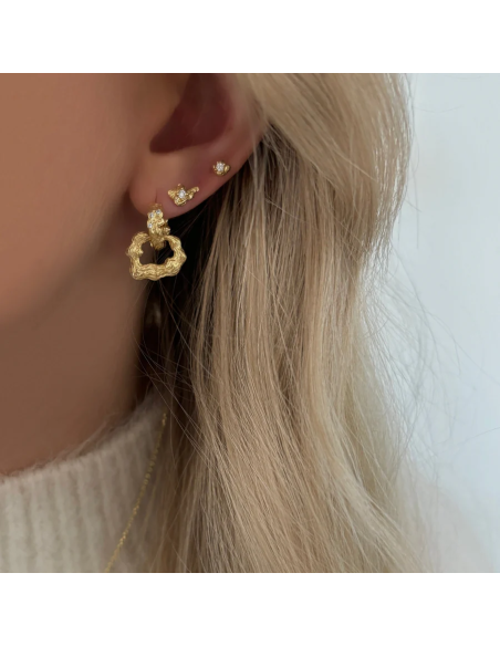 Nava Copenhagen | Nephele Earrings - Forgyldt