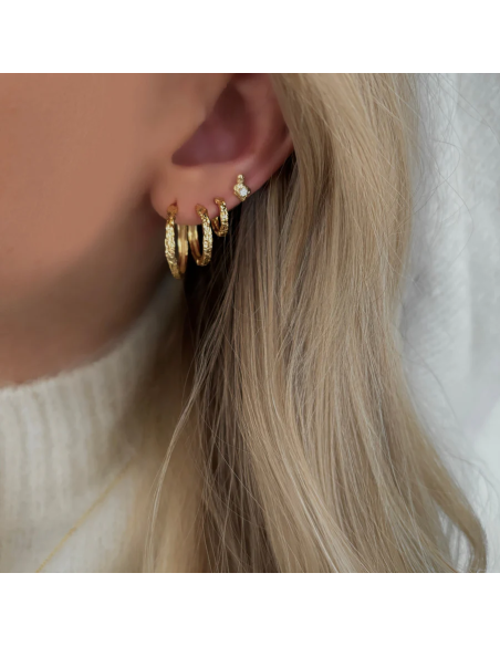 Nava Copenhagen | Elio Earrings XS - Forgyldt Nava Copenhagen | Elio Earrings XS - Forgyldt