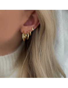 Nava Copenhagen | Elio Earrings S - Forgyldt 2