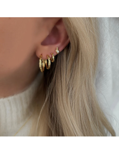 Nava Copenhagen | Elio Earrings S - Forgyldt