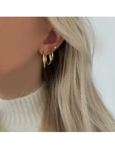 Nava Copenhagen | Elio Earrings S - Forgyldt