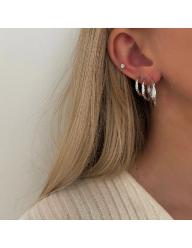Nava Copenhagen | Elio Earrings S - Sølv