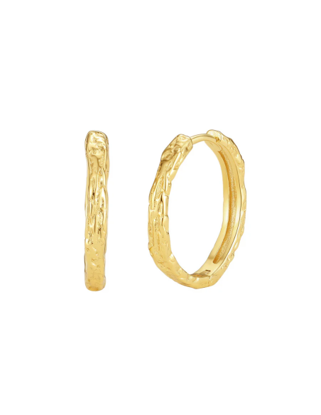 Nava Copenhagen | Elio Earrings M - Forgyldt