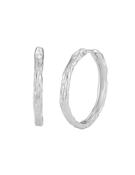 Nava Copenhagen | Elio Earrings L - Sølv