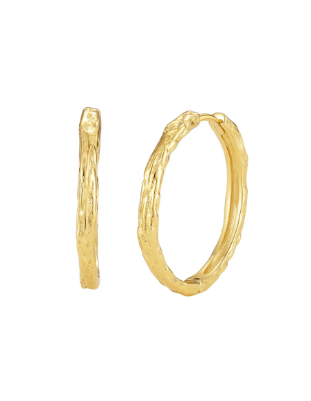 Nava Copenhagen | Elio Earrings L - Forgyldt