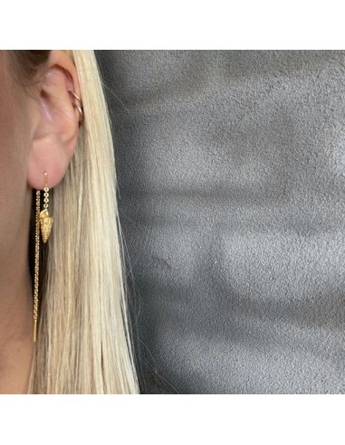 HEIRING | KONKYLIE ØREKÆDE FORGYLDT