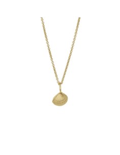 HEIRING | SHELL MINI VEDHÆNG FORGYLDT