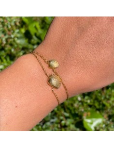 HEIRING | SHELL ARMBÅND FORGYLDT 2
