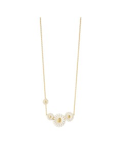 GEORG JENSEN | Daisy Halskæde Sølv forgyldt