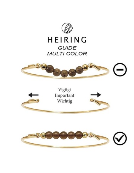 HEIRING | AKVAMARIN TOP TIL MULTISIZE ARMRING FORGYLDT HEIRING | AKVAMARIN TOP TIL MULTISIZE ARMRING FORGYLDT