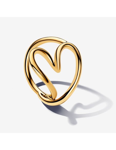 PANDORA | Organisk formet hjertering PANDORA | Organisk formet hjertering