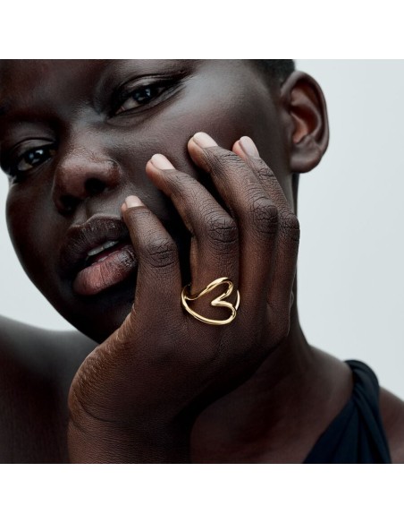 PANDORA | Organisk formet hjertering PANDORA | Organisk formet hjertering