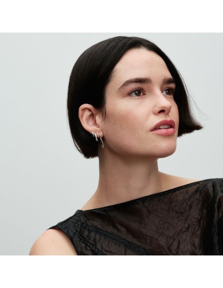 Pandora | Organisk V-formede åbne creoler Pandora | Organisk V-formede åbne creoler