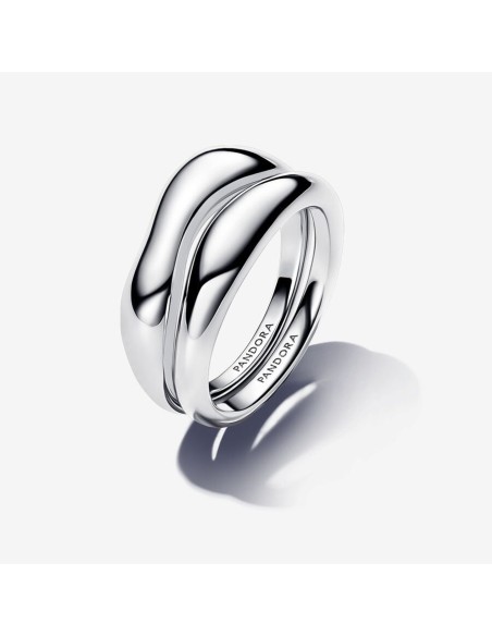 PANDORA | Organisk formede stabelbare ringe PANDORA | Organisk formede stabelbare ringe