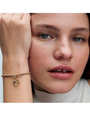 Pandora | Selvlysende Ildflue charm med vedhæng