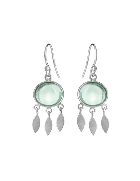 SUSANNE FRIIS BJØRNER | Øreringe med grøn kvarts