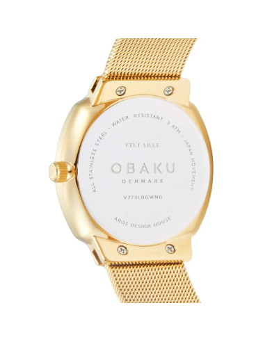 OBAKU | FELT LILLE GOLD dameur