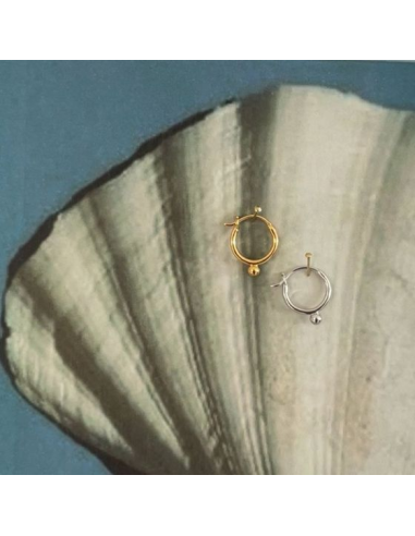 STINE A | Tout Petit Disco Ball Earring Silver - Single