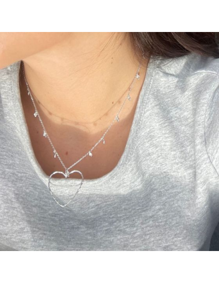 STINE A | Tout Petit Ile De L'Amour Necklace Silver STINE A | Tout Petit Ile De L'Amour Necklace Silver
