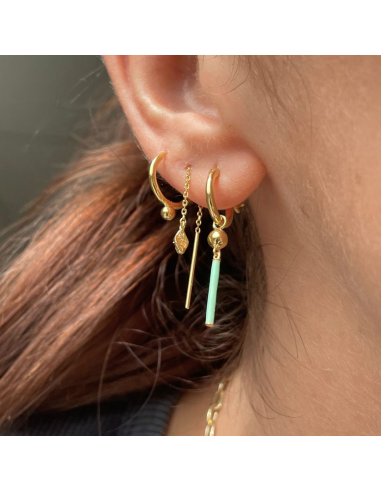 STINE A | Tout Petit Dangling Ile De L´amour Earring - Single