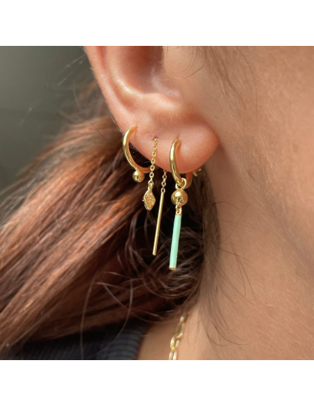 STINE A | Tout Petit Dangling Ile De L´amour Earring - Single STINE A | Tout Petit Dangling Ile De L´amour Earring - Single