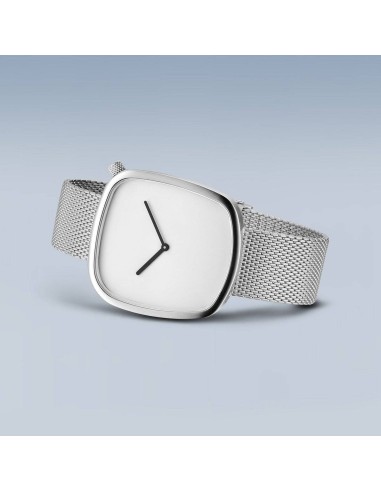 BERING | Pebble | børstet sølv