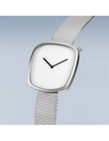 BERING | Pebble | børstet sølv